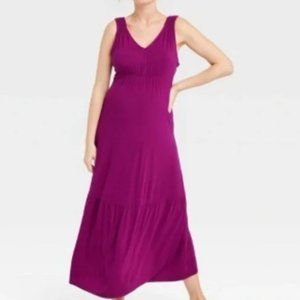 Sleeveless Knit Maternity Dress - Isabel Maternity by Ingrid & Isabel™ Purple M